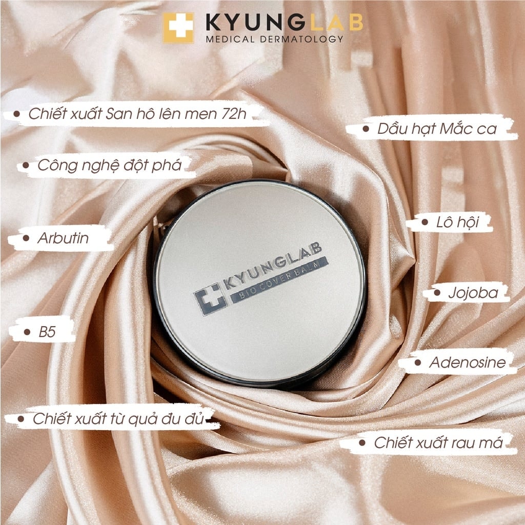 Kyung Lab Phấn nước Bio Cover Balm 15g 2