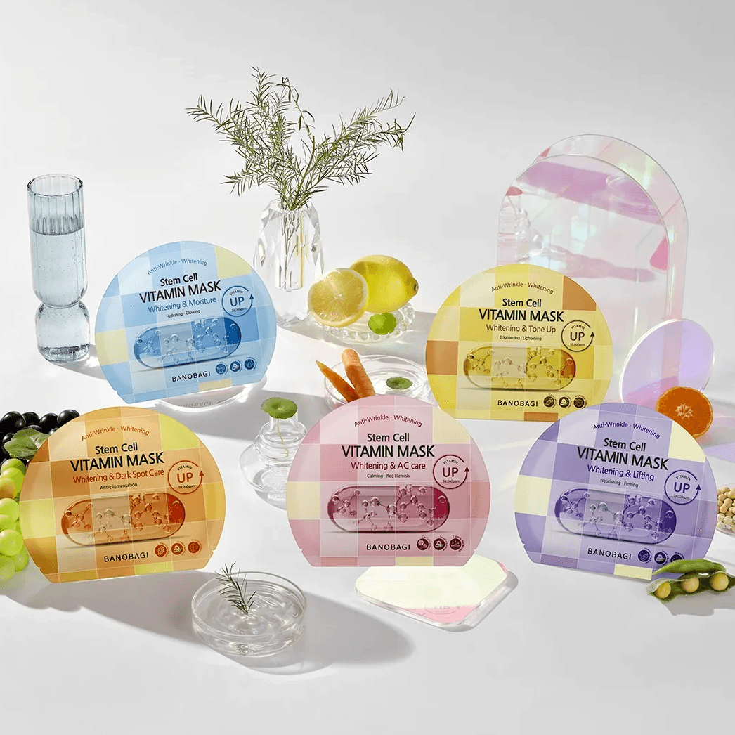 BANOBAGI Mặt Nạ Giấy Stem Cell Vitamin Mask 30g 12