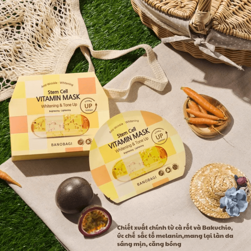 BANOBAGI Mặt Nạ Giấy Stem Cell Vitamin Mask 30g thumb 11