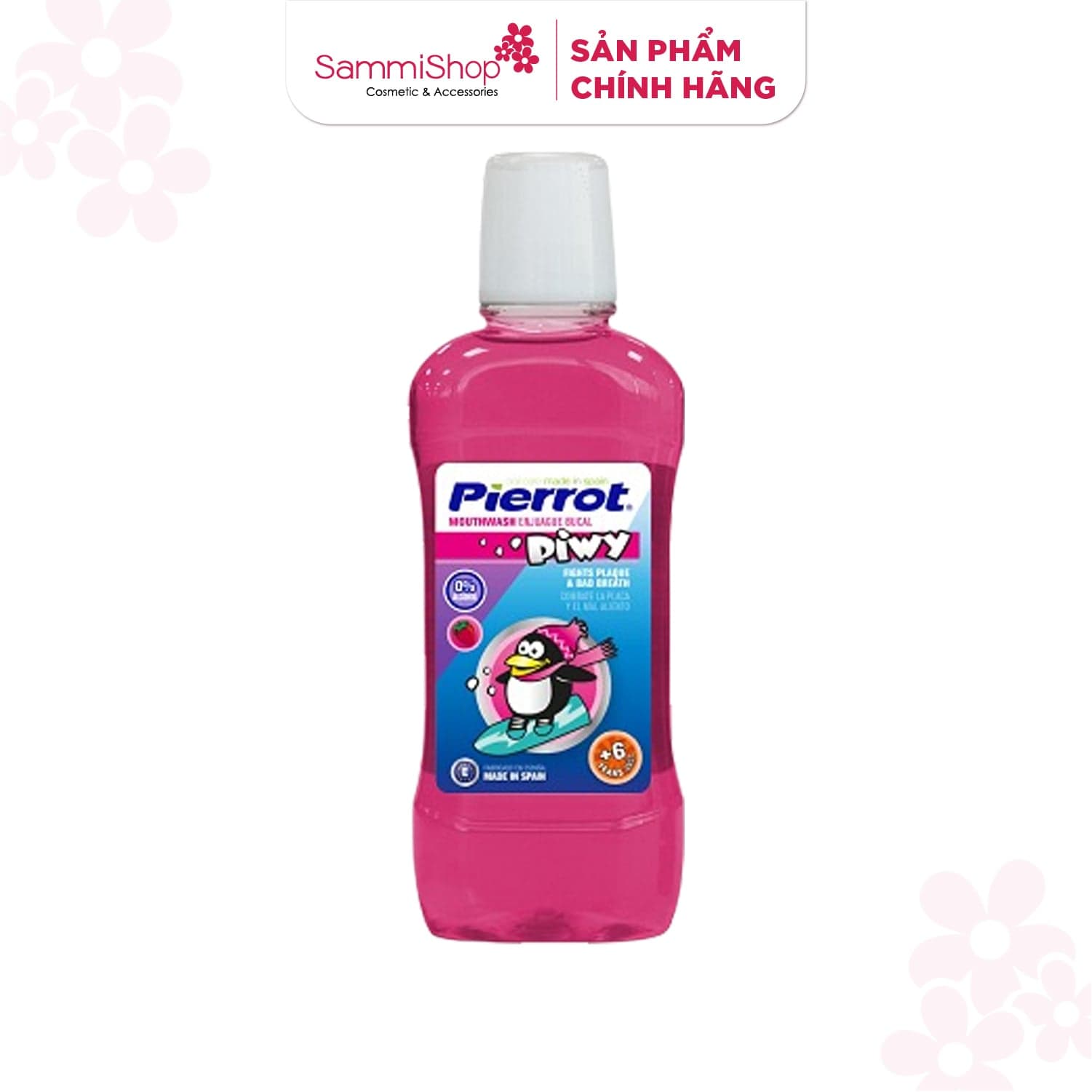 Pierrot Nước súc miệng Piwy Mouthwash Enjuague Bucal 500ml thumb 3