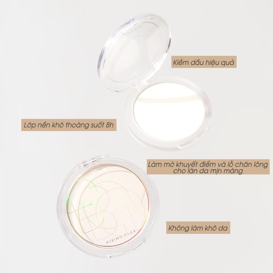 BOM Phấn phủ Fixing Flex Powder Pact 7.5g 4