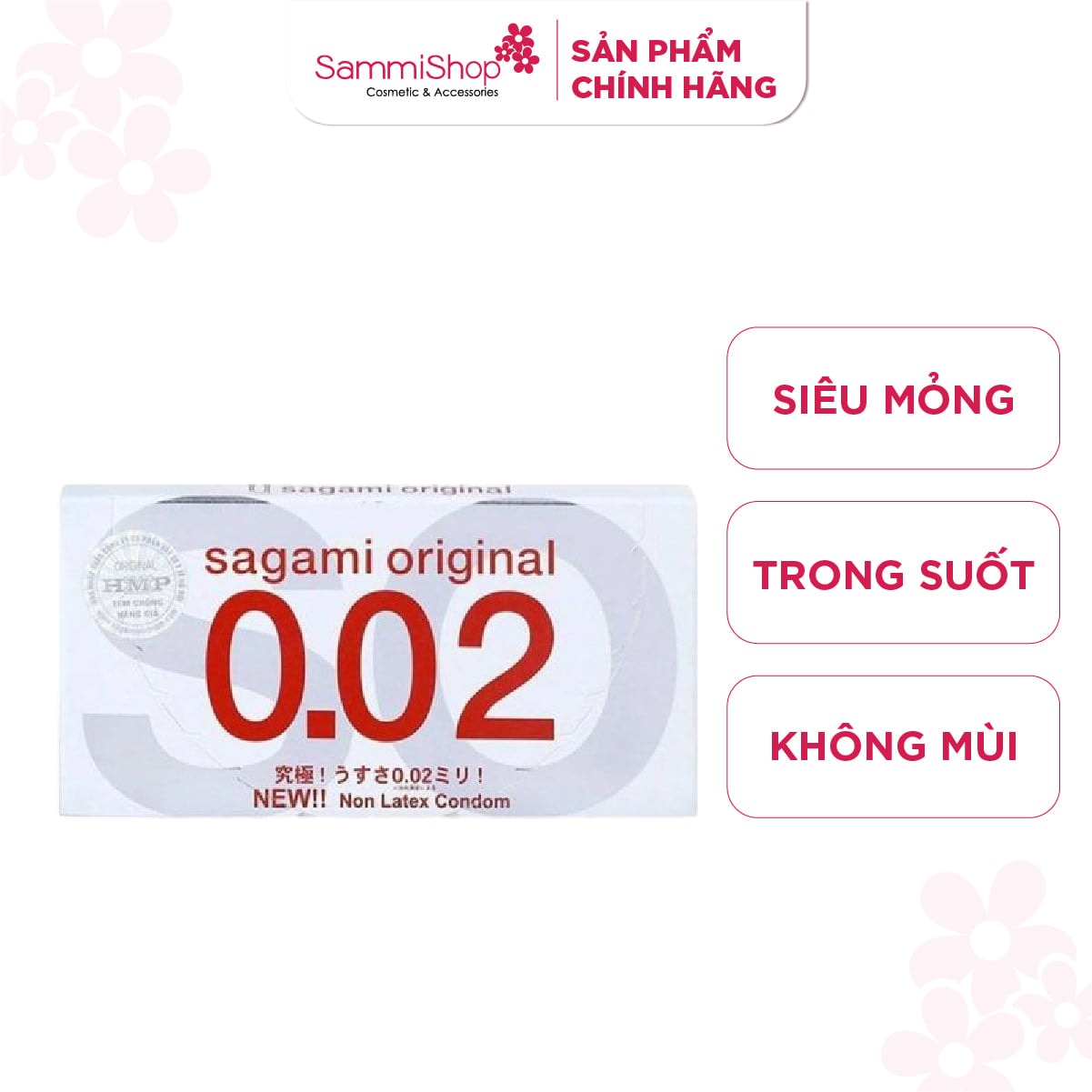 Sagami Bao cao su Original 0.02 (Hộp 2) Extra Gel 1