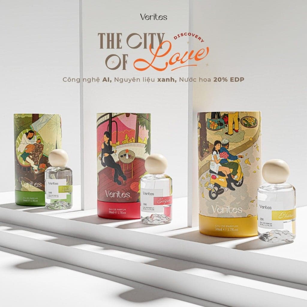 Verites Nước hoa The City of Love 50ml thumb 2