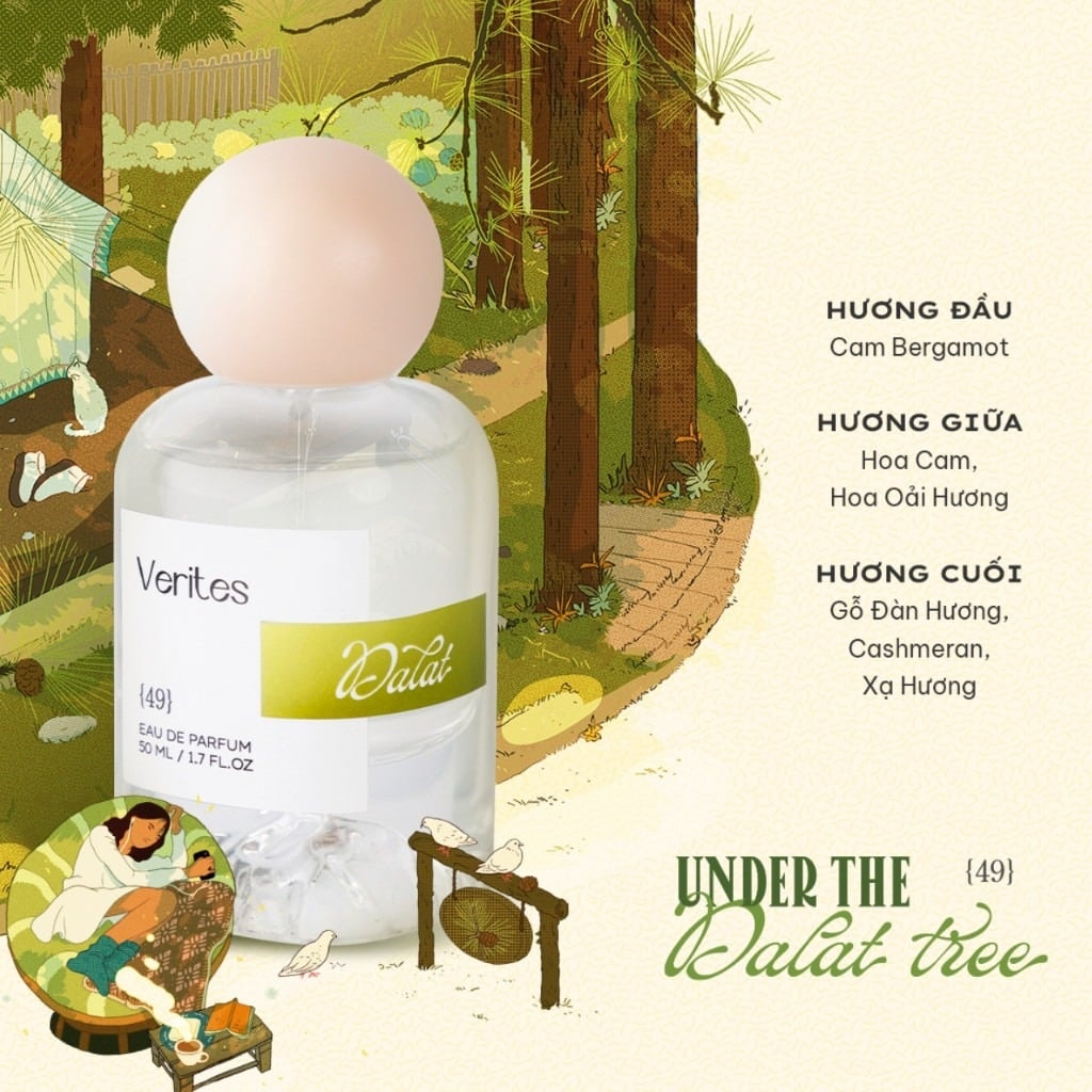 Verites Nước hoa The City of Love 50ml 7