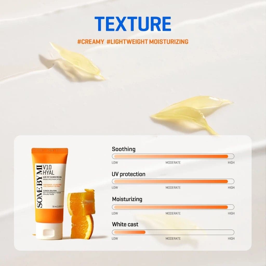 Some By Mi Kem chống nắng V10 Hyal Air Fit Sunscreen Broad Spectrum SPF50 50ml thumb 6