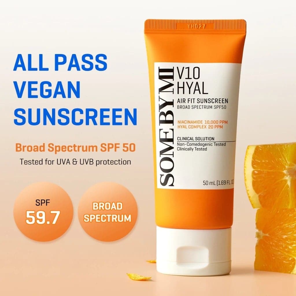 Some By Mi Kem chống nắng V10 Hyal Air Fit Sunscreen Broad Spectrum SPF50 50ml thumb 3