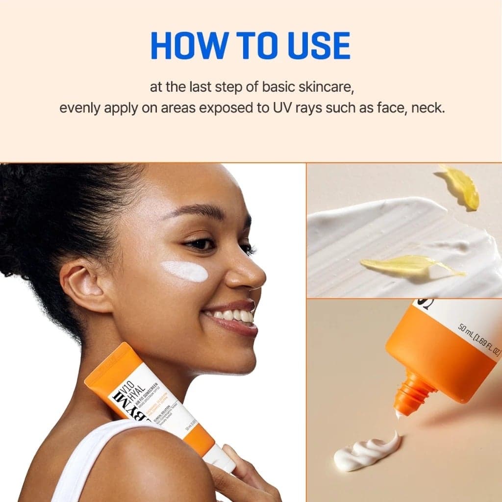 Some By Mi Kem chống nắng V10 Hyal Air Fit Sunscreen Broad Spectrum SPF50 50ml thumb 5