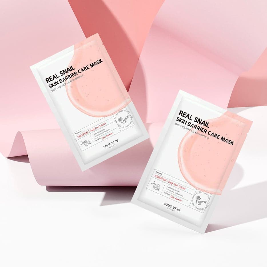 Some By Mi Mặt nạ giấy Real Snail Skin Barrier Care Mask 20g thumb 4