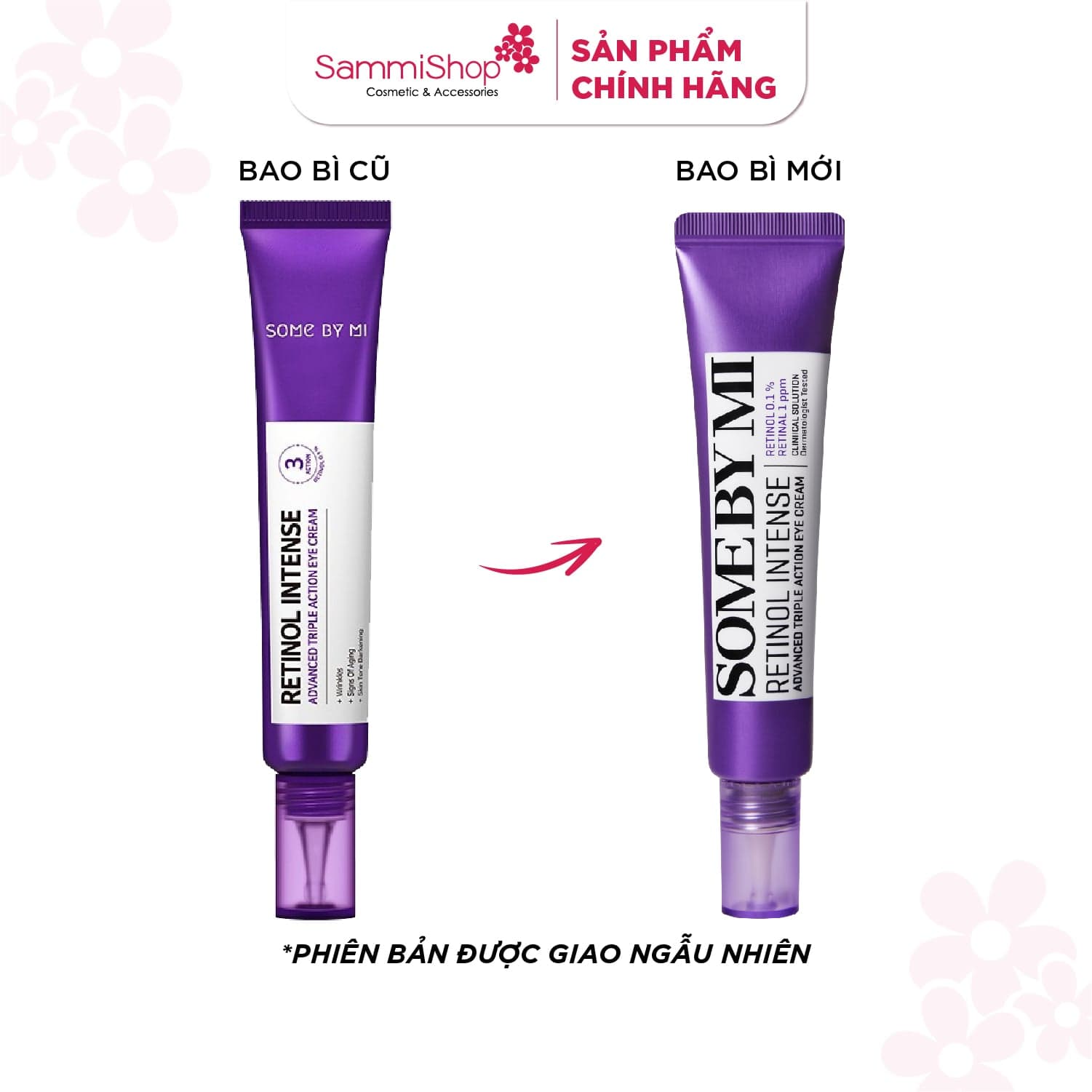 Some By Mi Kem dưỡng mắt Retinol Intense Advanced Triple Action Eye Cream 30ml thumb 2