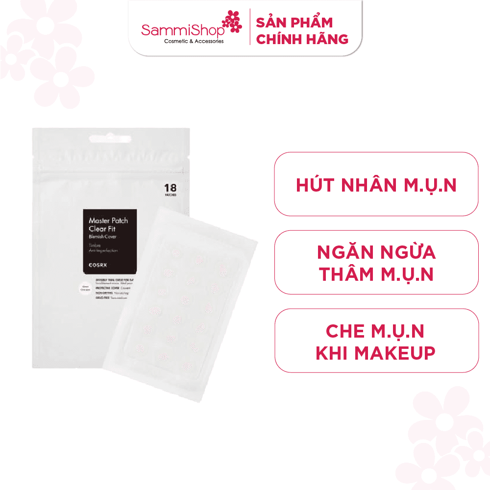 COSRX Miếng dán mụn Clear Fit Master Patch 18 patches thumb 1