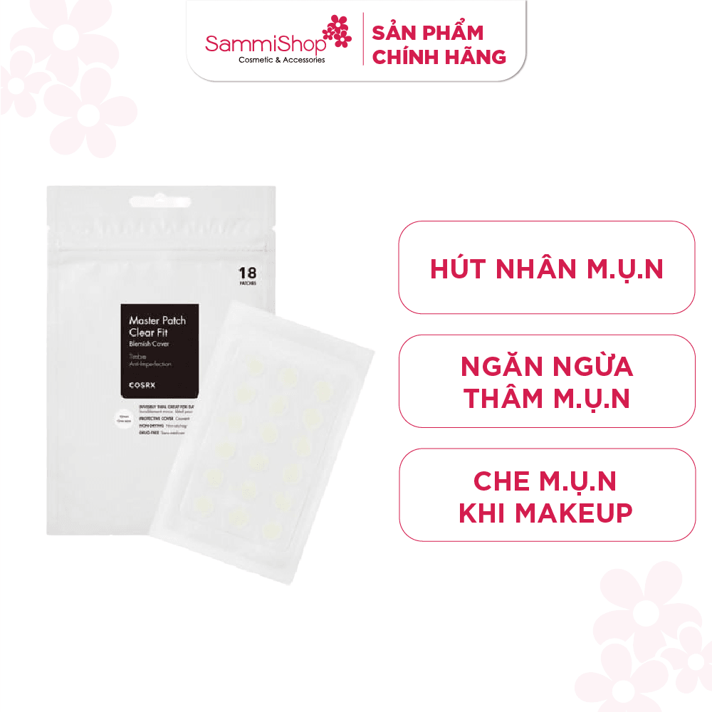 COSRX Miếng dán mụn Clear Fit Master Patch 18 patches 1