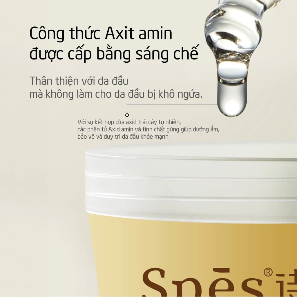 Spes Dầu gội muối biển 280g 7