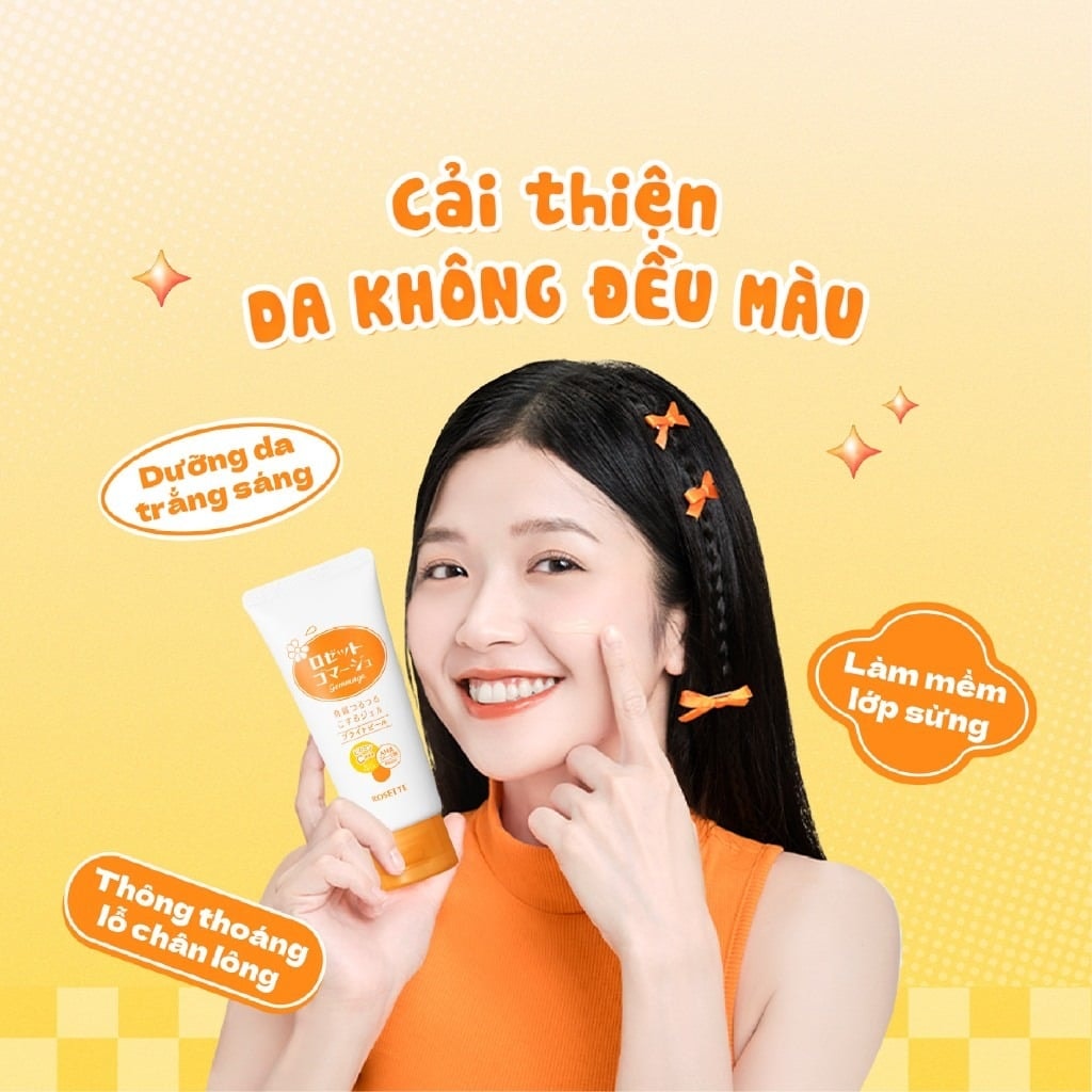 Rosette Tẩy tế bào chết dưỡng sáng da Gommage Bright Peel 180g 2