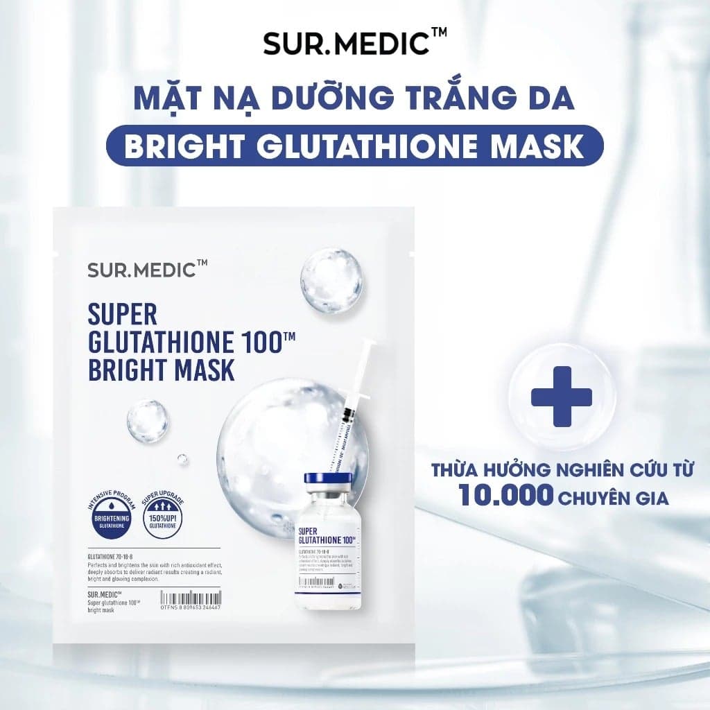 Sur.Medic+ Super Gluthathione 100tm Bright Mask