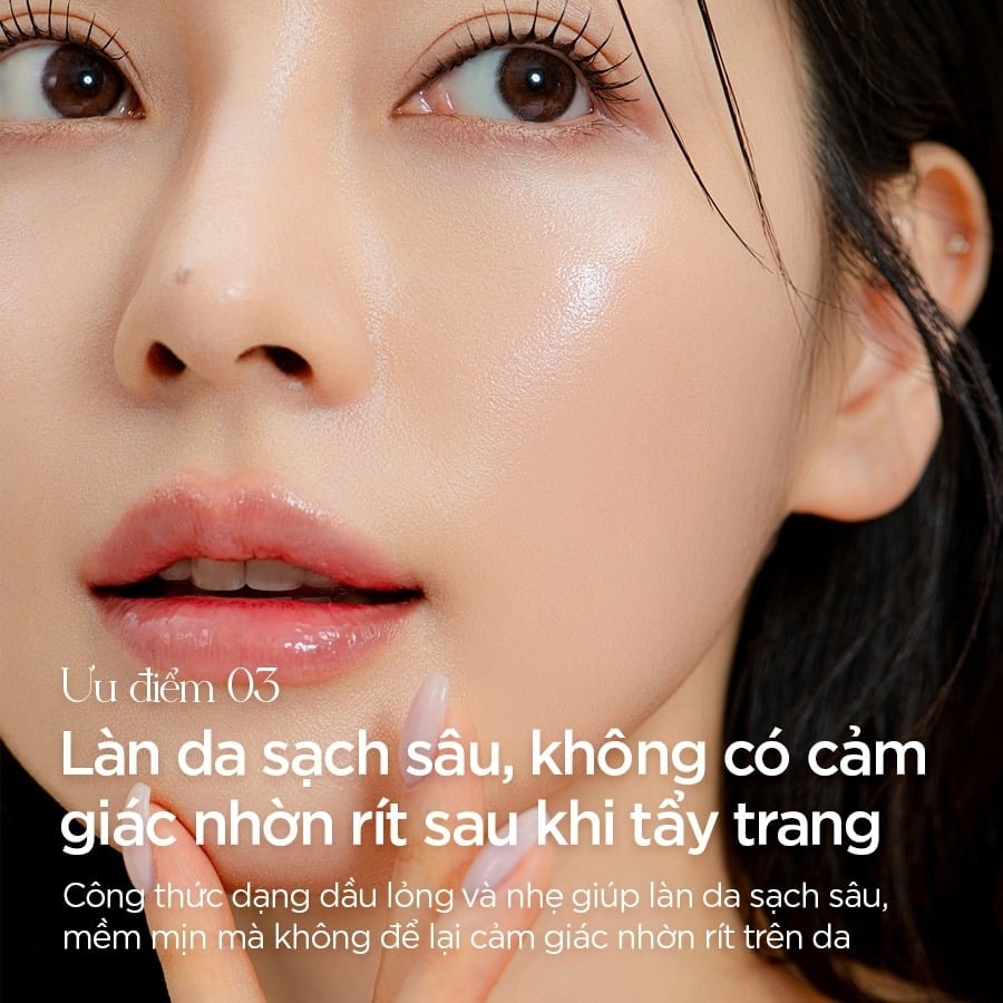 BOM Dầu tẩy trang Good Bye Make Up Cleansing Oil 200ml 4