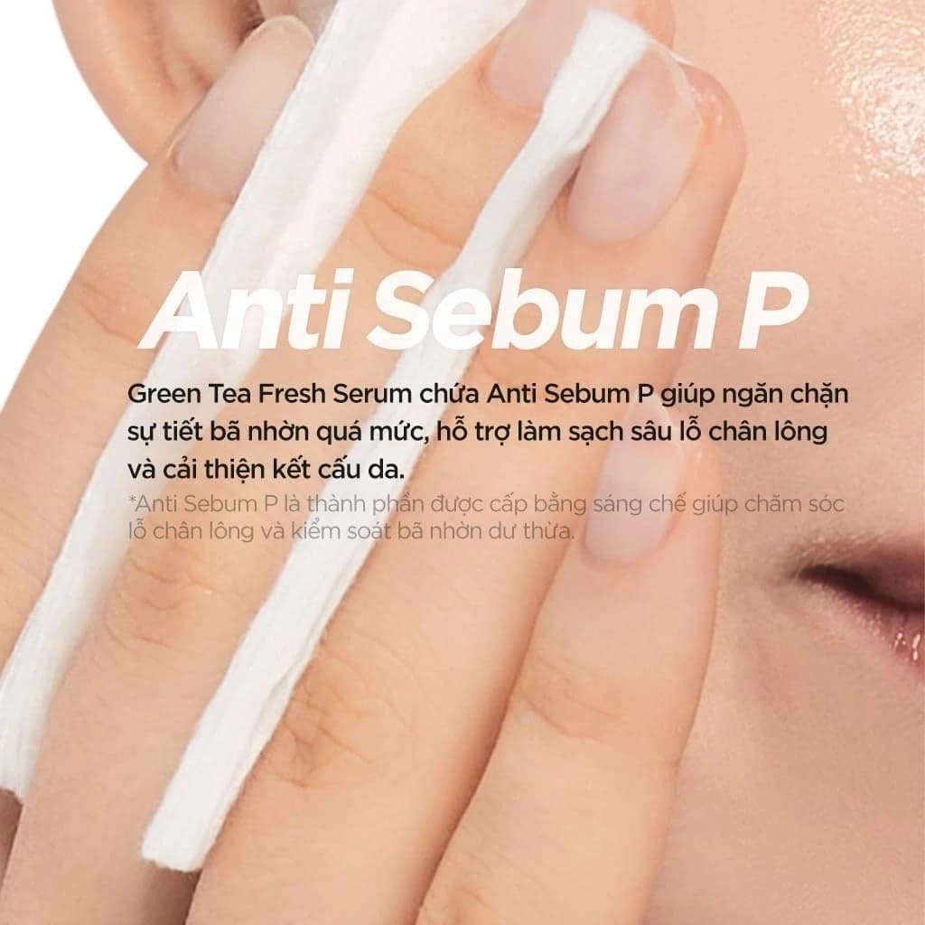 Isntree Tinh Chất Green Tea Fresh Serum 50ml thumb 4