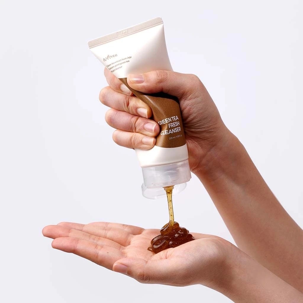 Isntree Sữa Rửa Mặt Green Tea Fresh Cleanser 120ml 3