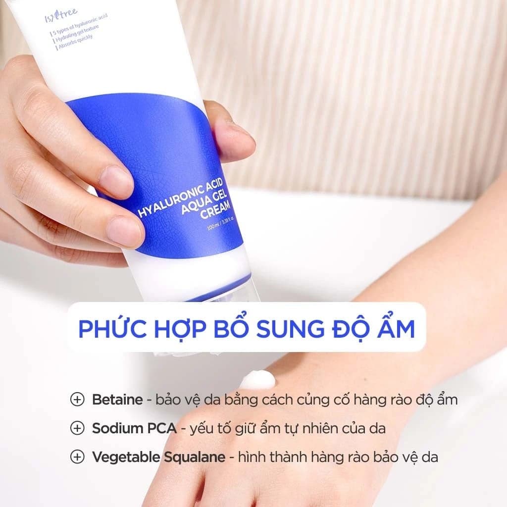 Isntree Kem Dưỡng Hyaluronic Acid Aqua Gel Cream 100ml thumb 5