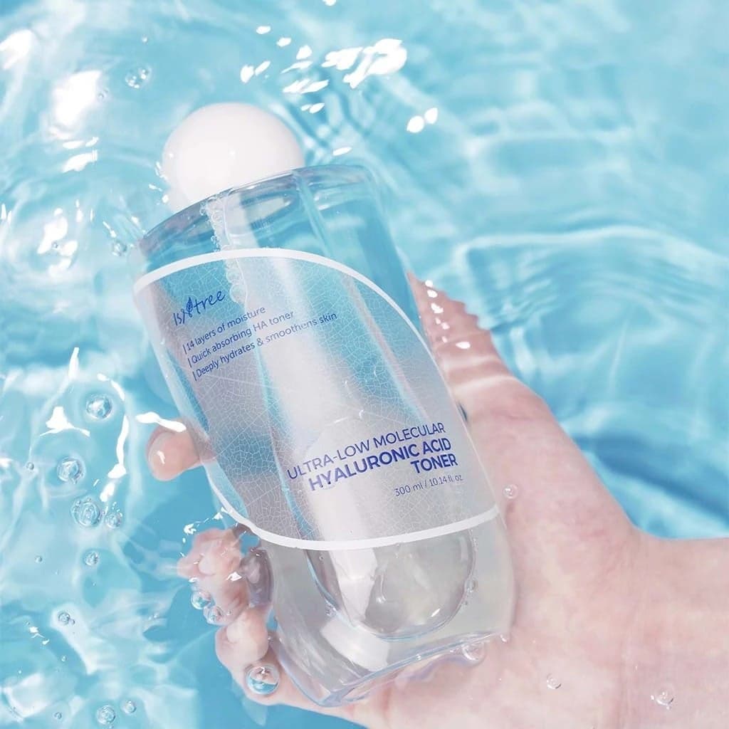 Isntree Nước Hoa Hồng Ultra-Low Molecular Hyaluronic Acid Toner 300ml thumb 3