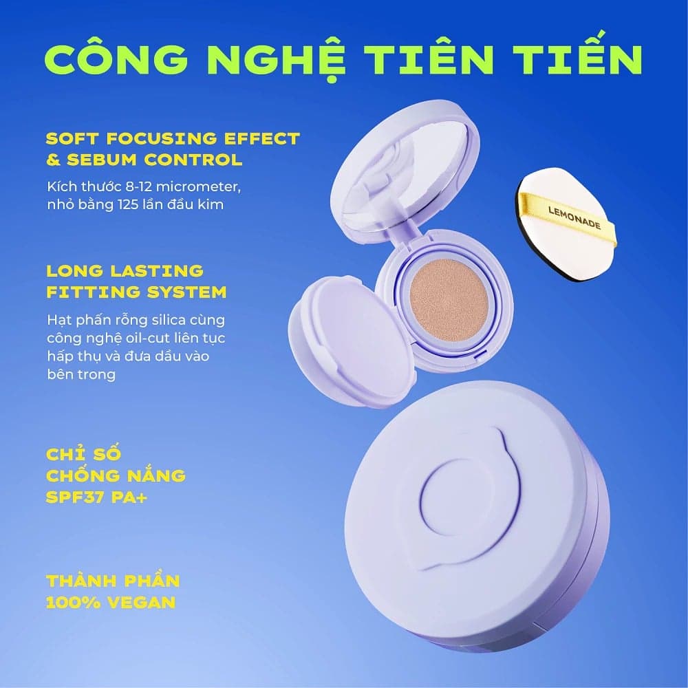 Lemonade Phấn nước Supermatte no makeup Cushion thumb 3