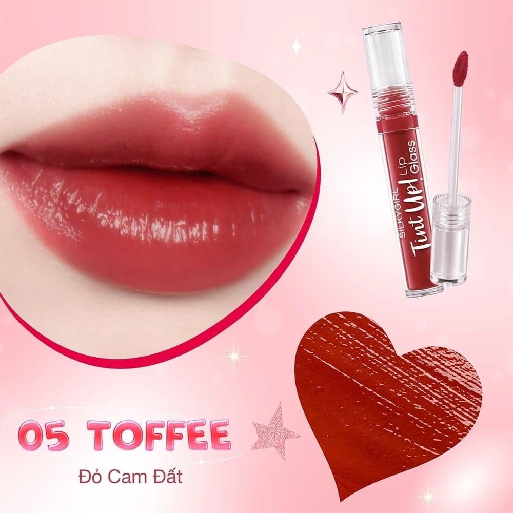 Silkygirl Son bóng Tint Up Lip Glass thumb 6