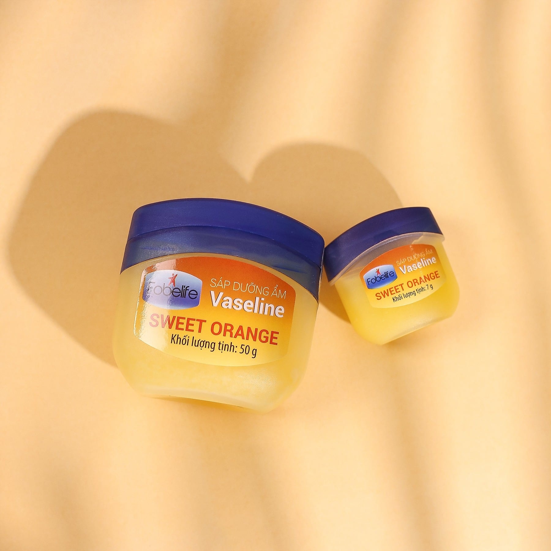 Fobelife Sáp dưỡng ẩm Vaseline Sweet Orange 2