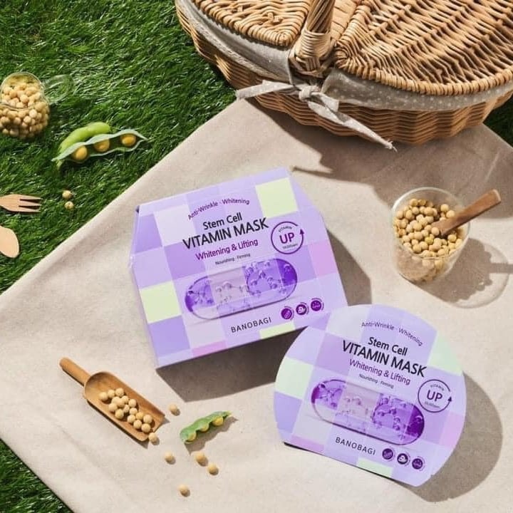 BANOBAGI Mặt Nạ Giấy Stem Cell Vitamin Mask 30g 9