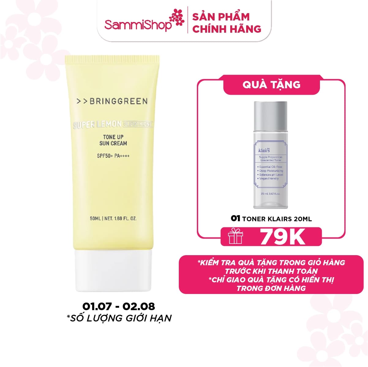 kem chng nng glutathione Moonlook UV Sun Cream 50g Bring Green Kem chng nng