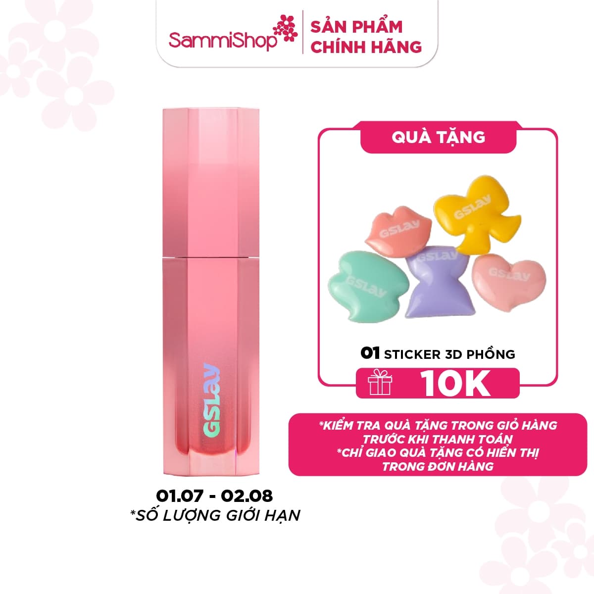 Gslay son kem Sorbet Lip Cream 4g thumb 1