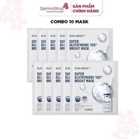 sur medic bright glutathione mask Mt N Sur.Medic+ Tinh Cht Lm Sng Da Glutathione 30g Hasaki Sn phm chnh hng Buy SUR.MEDIC+ BRIGHT GLUTATHIONE MASK