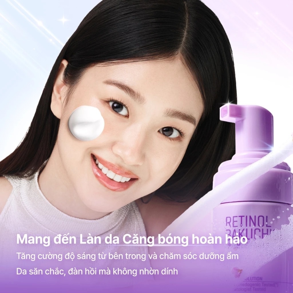 Some By Mi Nước hoa hồng Retinol Bakuchiol Bubble Toner 100ml 6