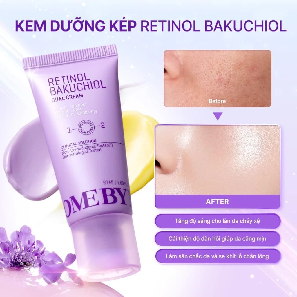 Some By Mi Kem dưỡng Retinol Bakuchiol Dual Cream 50ml thumb 3