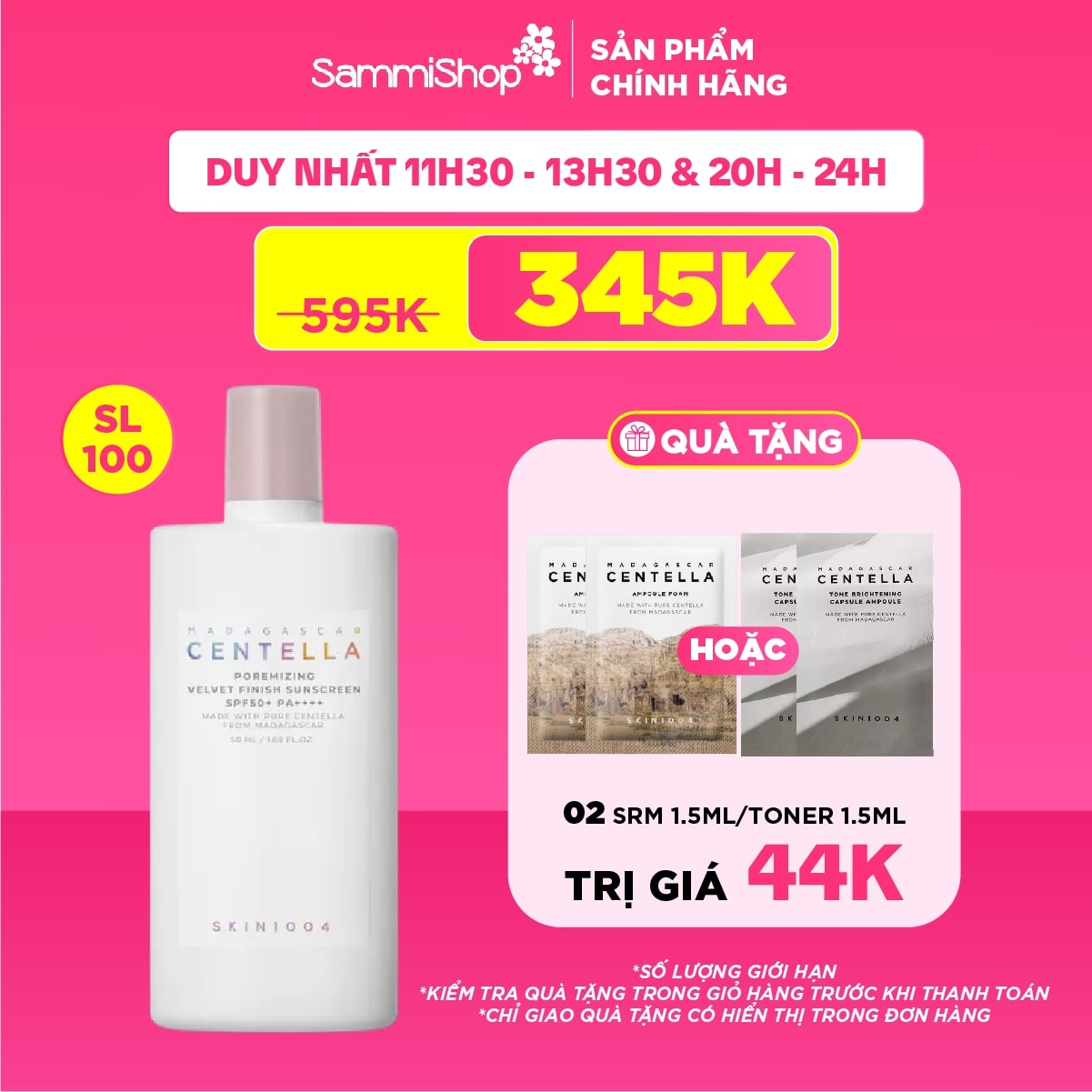 FS8 Skin1004 Kem chống nắng Madagascar Centella Poremizing Velvet Finish Sunscreen SPF50+ PA++++ 50ml 1
