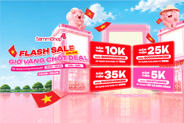FLASH SALE ONLINE: CANH GIỜ VÀNG - CHỐT DEAL XỊN