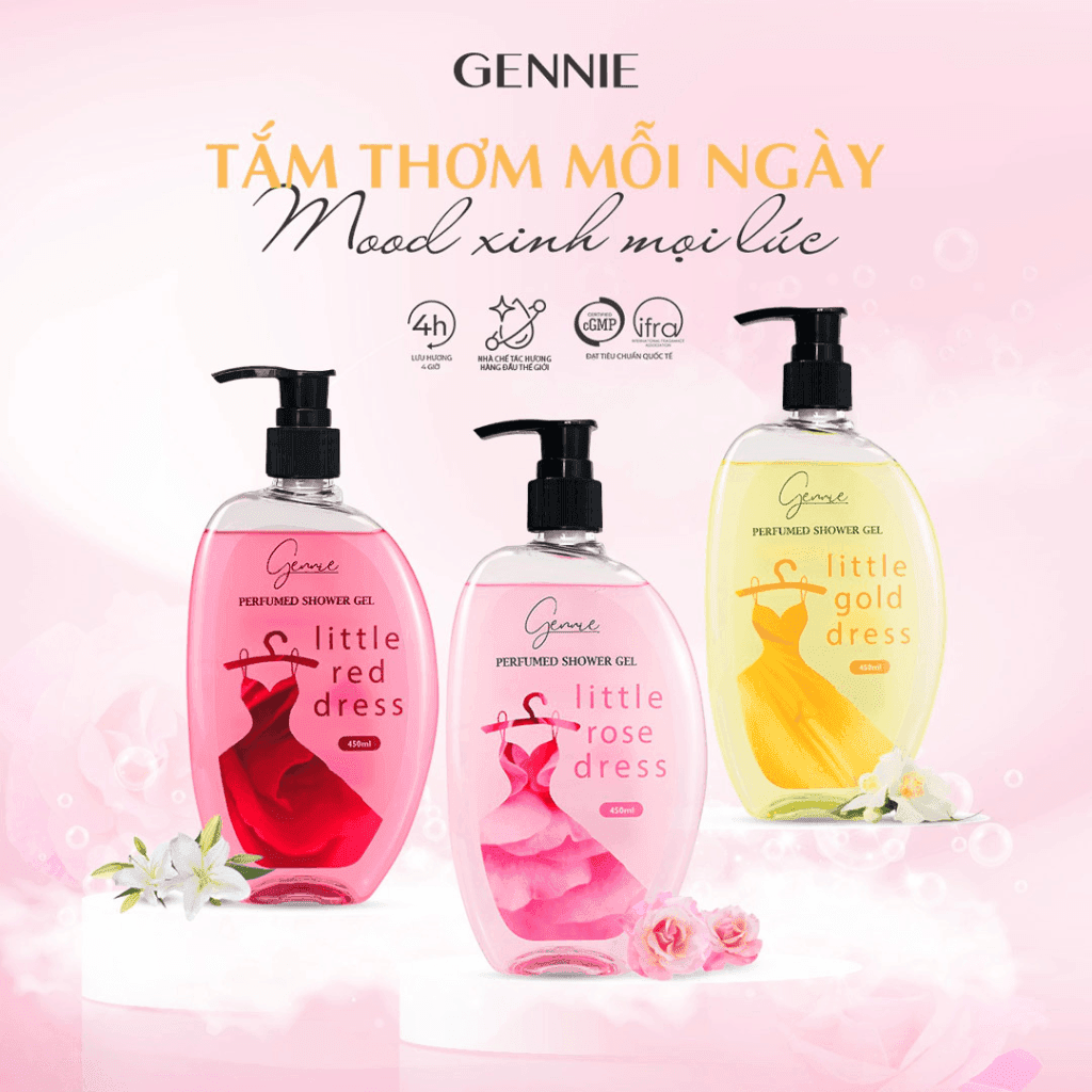 GENNIE Sữa tắm nước hoa nữ thumb 2