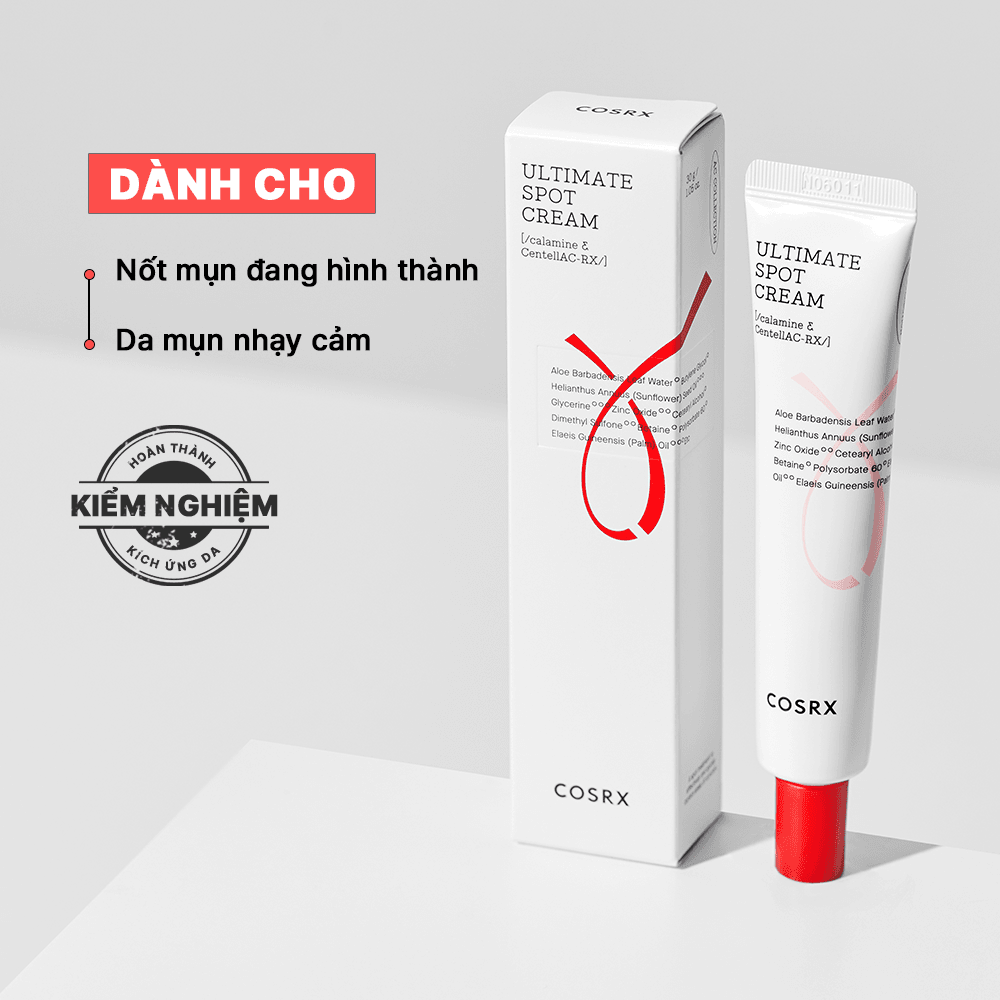 COSRX Kem dưỡng AC Collection Ultimate Spot Cream 30g 6