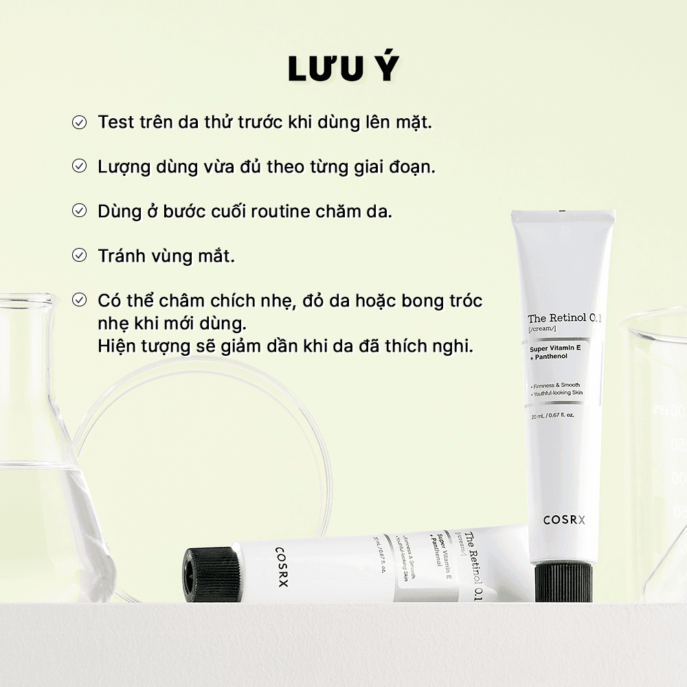 COSRX Kem dưỡng The retinol 0.1 cream 20ml thumb 9