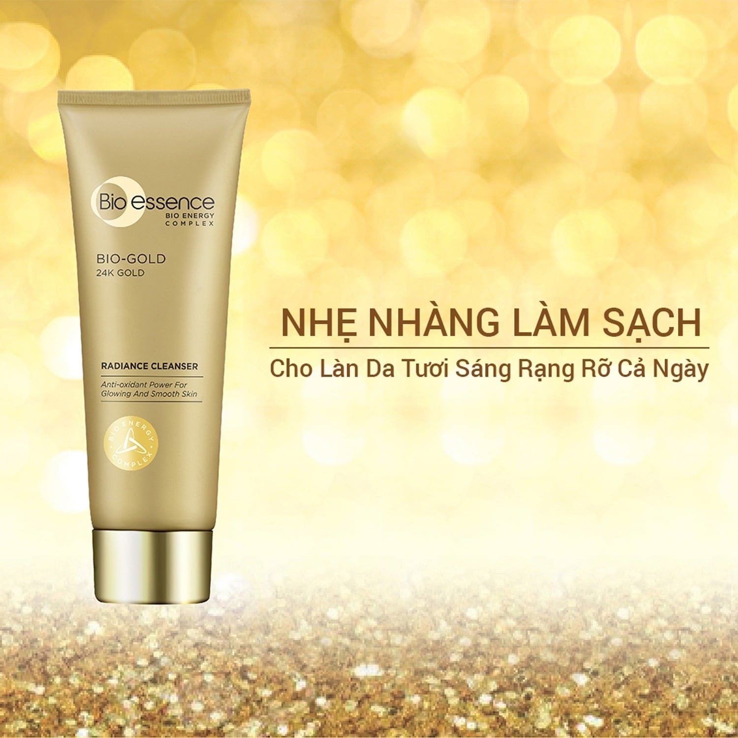 FS10 Bio Essence Sữa rửa mặt Gold Cleanser 100g (IP07) 3