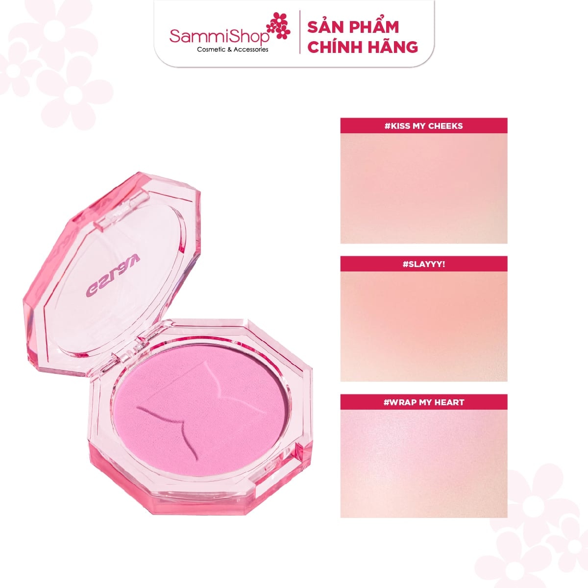 Gslay phấn má hồng Gslay Yoso Blush Powder 5g 2