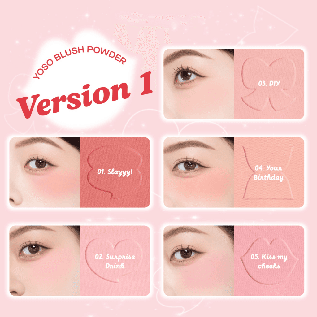 Gslay phấn má hồng Gslay Yoso Blush Powder 5g thumb 4