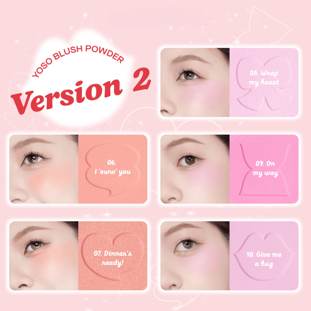 Gslay phấn má hồng Gslay Yoso Blush Powder 5g thumb 5