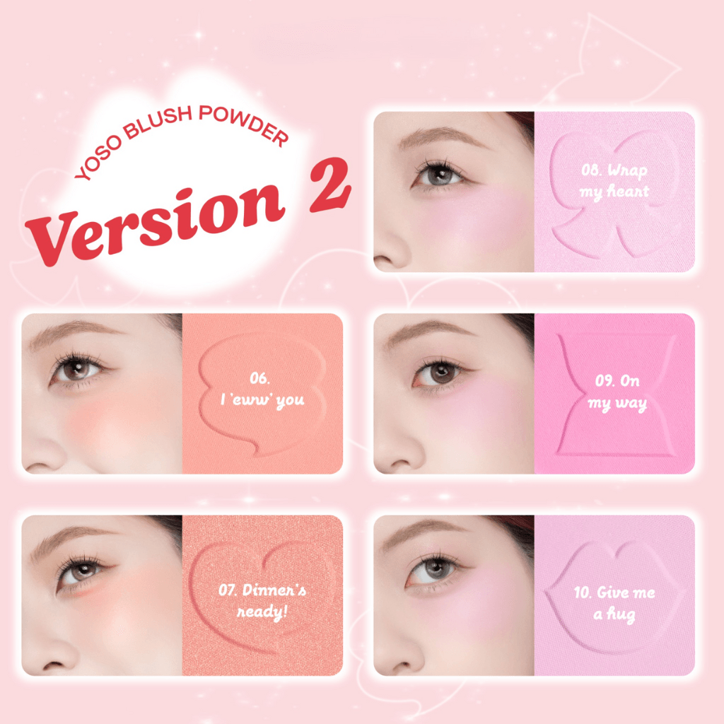 Gslay phấn má hồng Gslay Yoso Blush Powder 5g 5