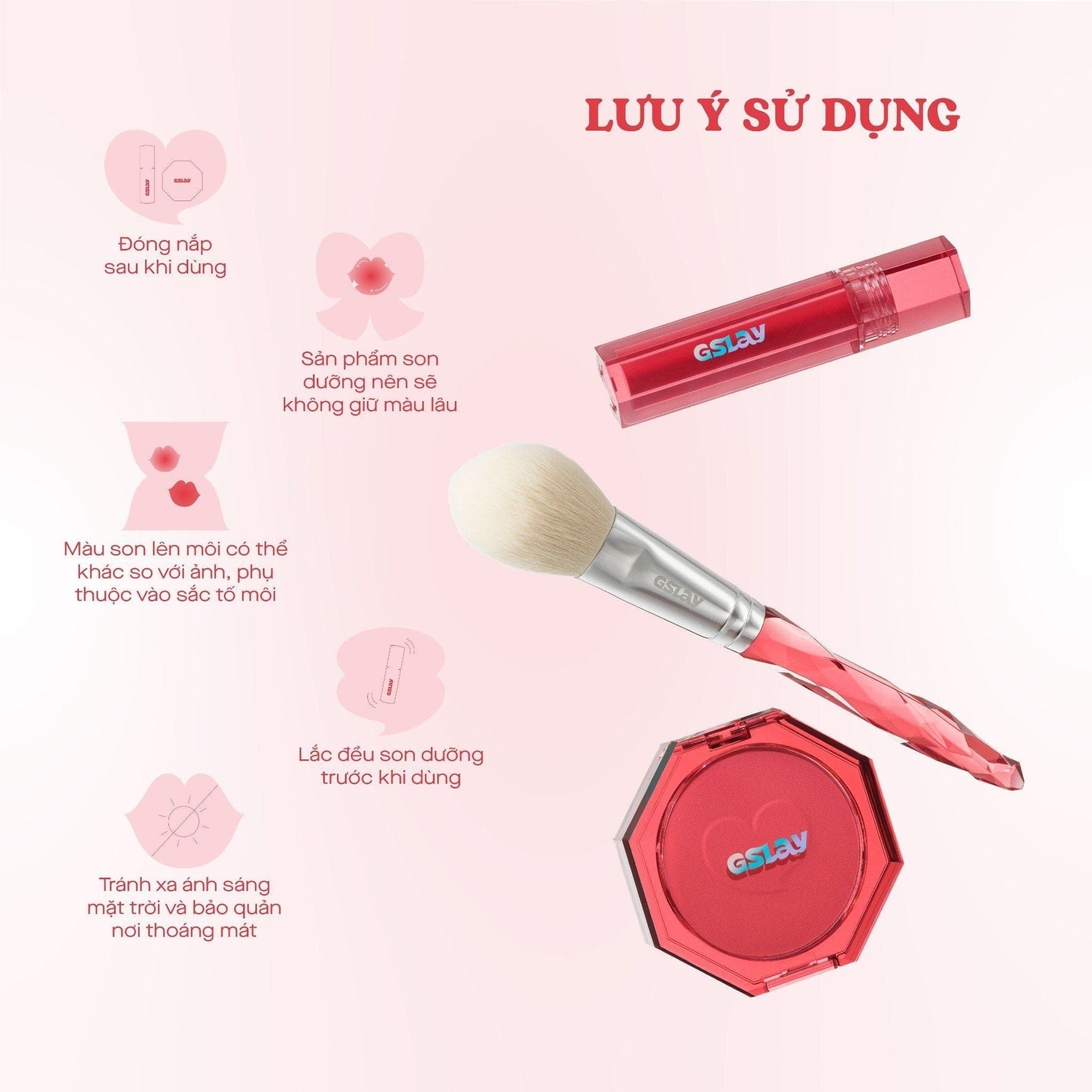 Gslay phấn má hồng Gslay Yoso Blush Powder 5g thumb 8