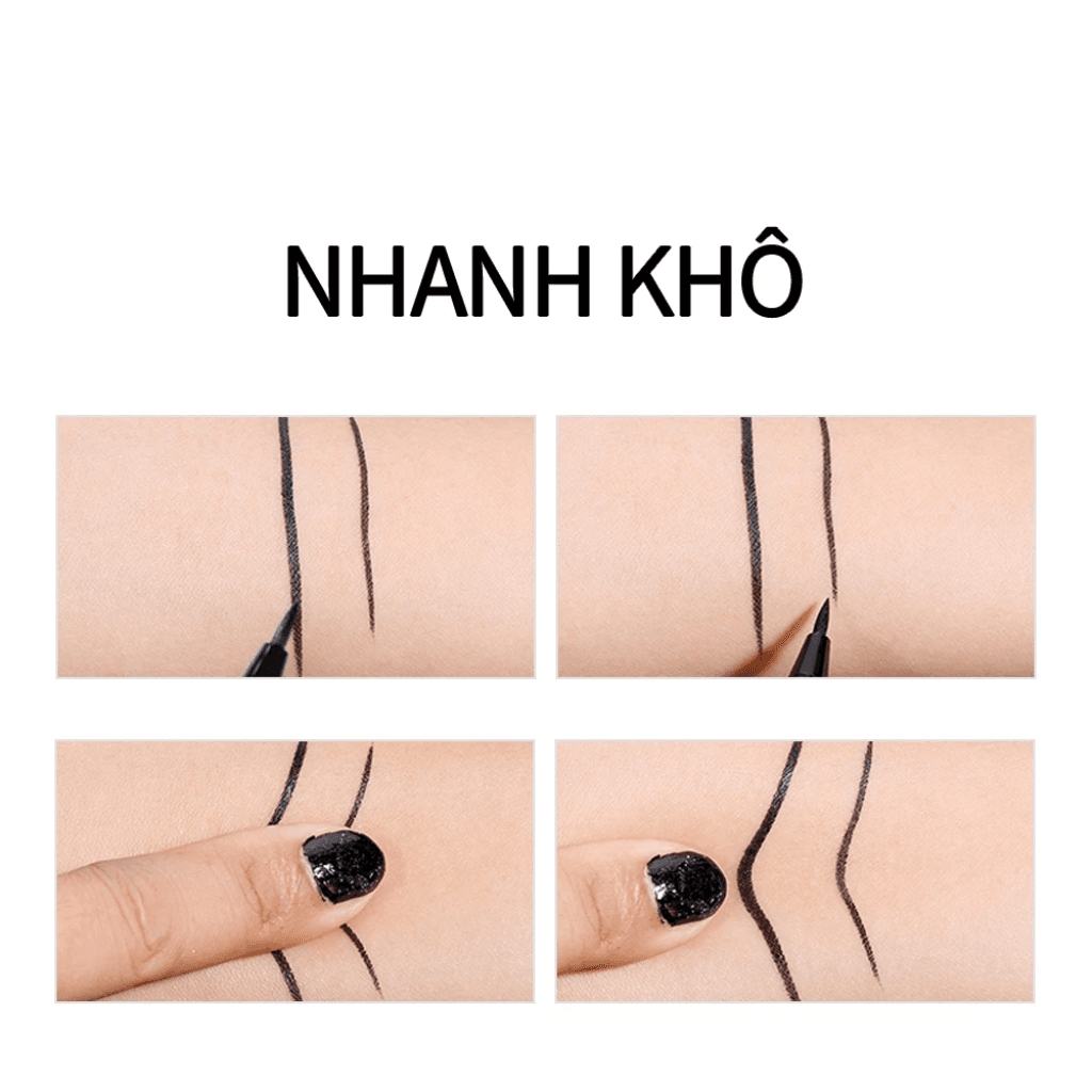 Sace Lady Kẻ mắt nước Inky Liquid Eyeliner 1.2ml thumb 5