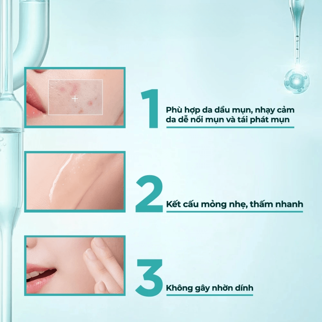 9 Wishes Tinh chất Dermatic Cica Ampule 30ml 8