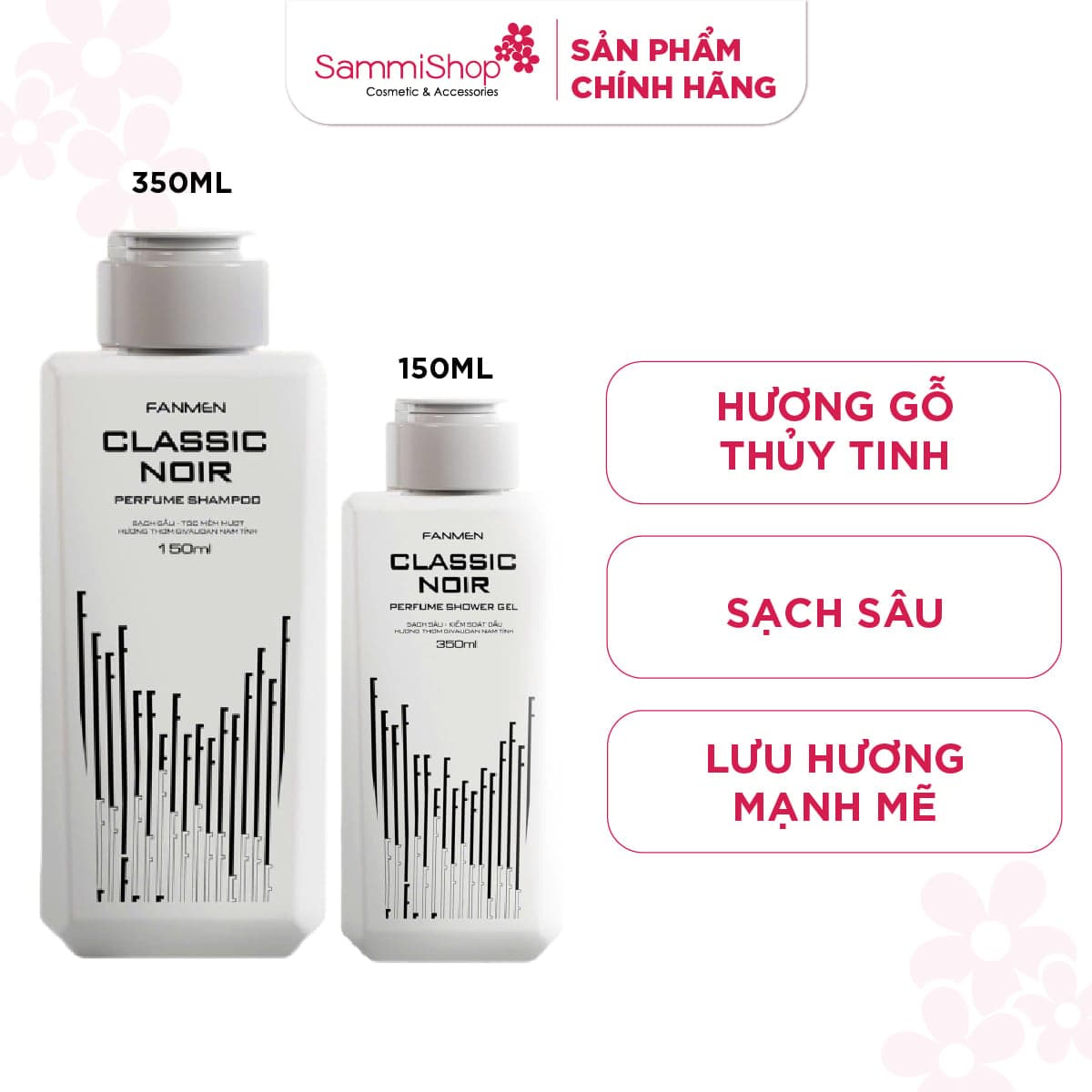 Fanmen Sữa tắm nước hoa Classic Noir thumb 1