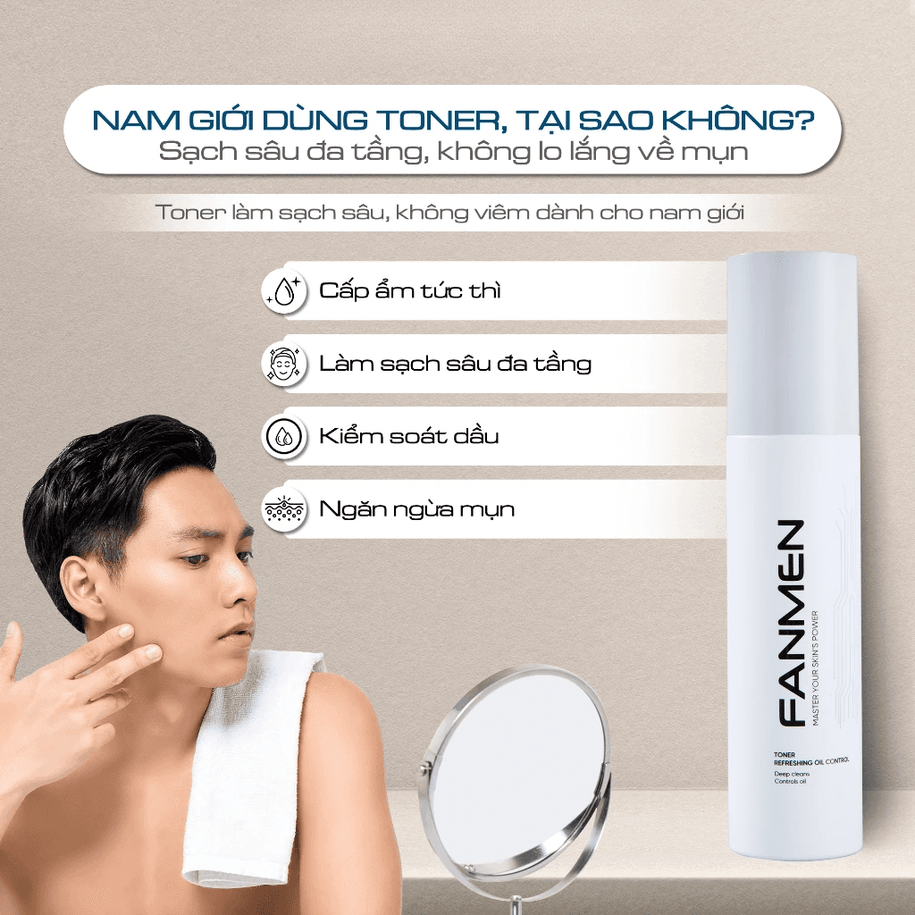 Fanmen Toner Refreshing oil control 150ml thumb 5
