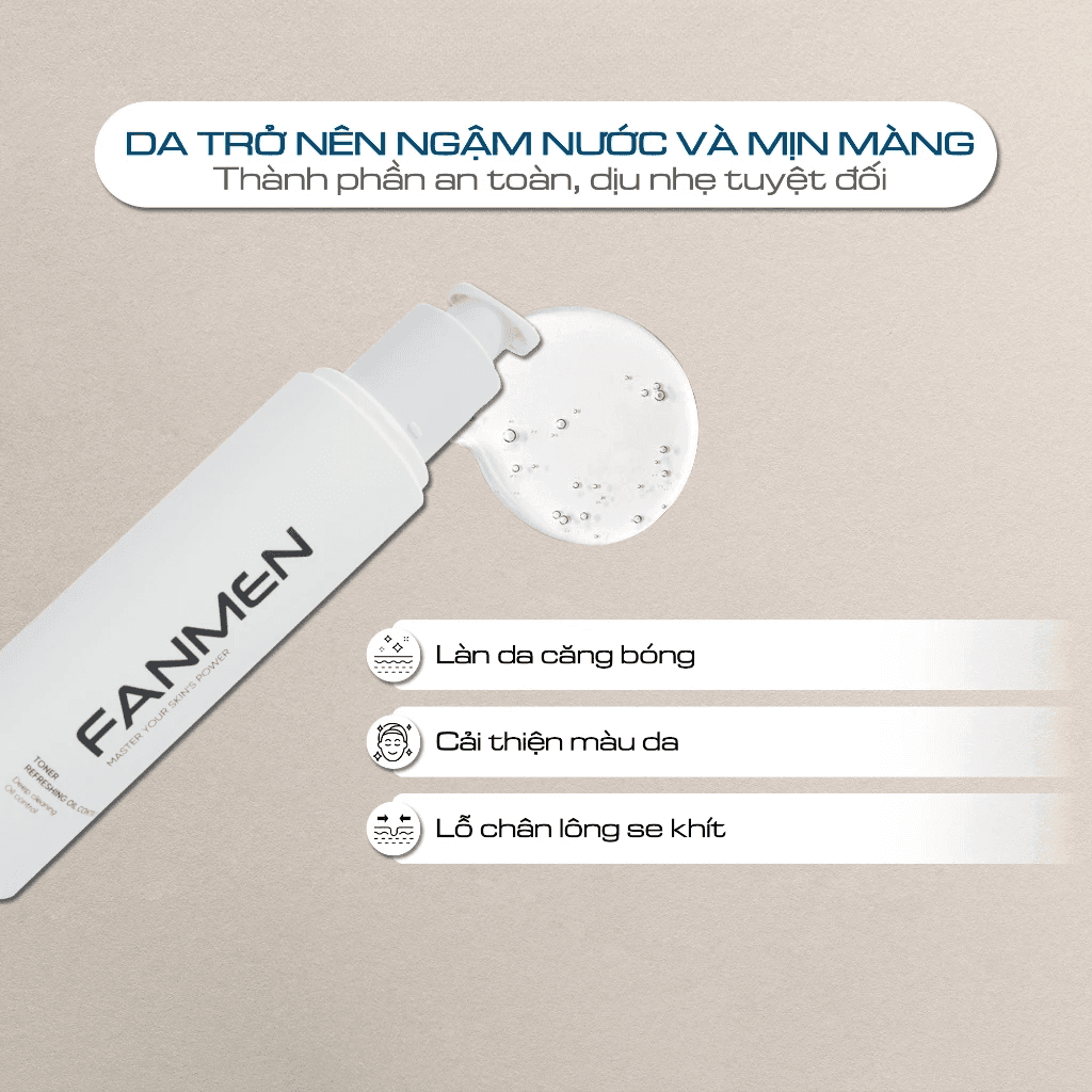 Fanmen Toner Refreshing oil control 150ml thumb 3