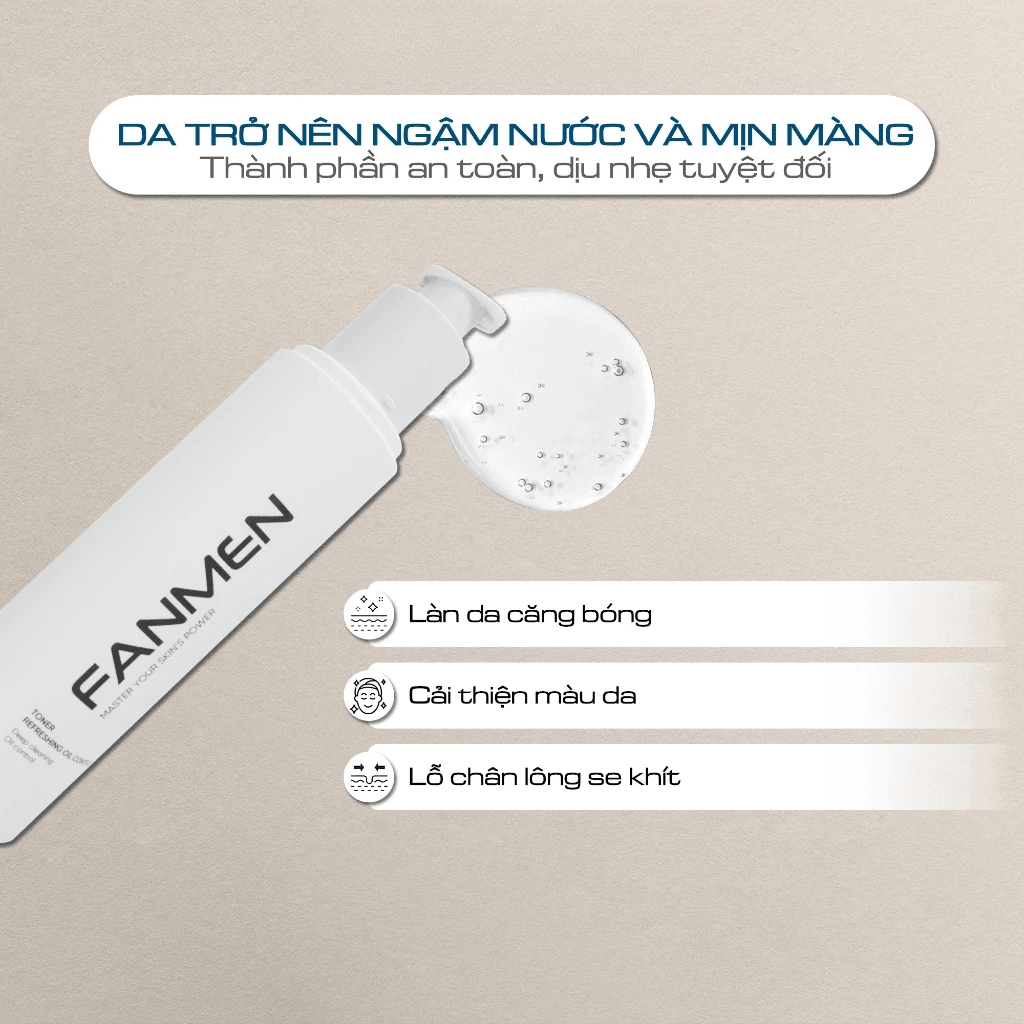 Fanmen Toner Refreshing oil control 150ml 3