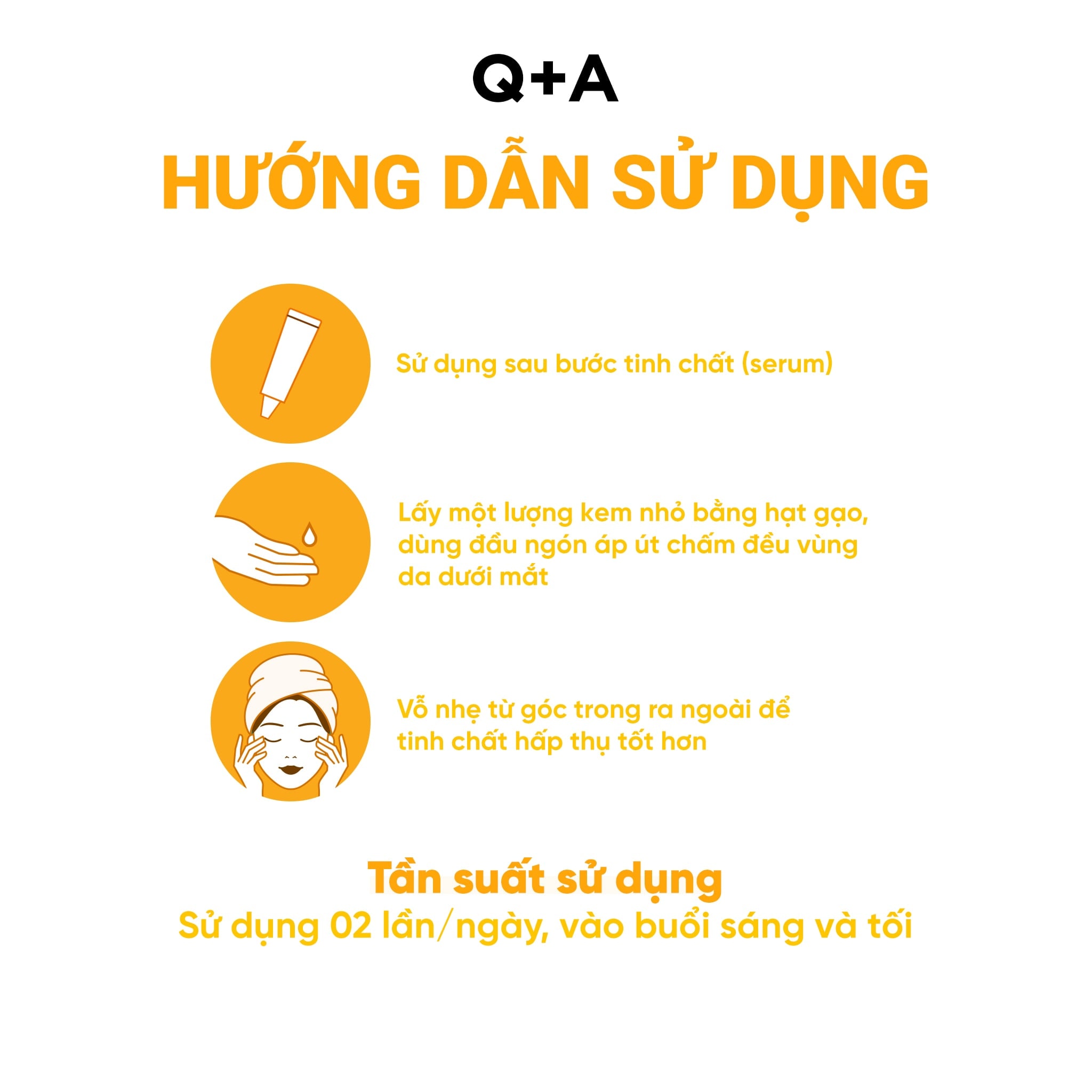 Q+A Kem dưỡng da vùng mắt Vitamin C Eye Cream 15ml 7